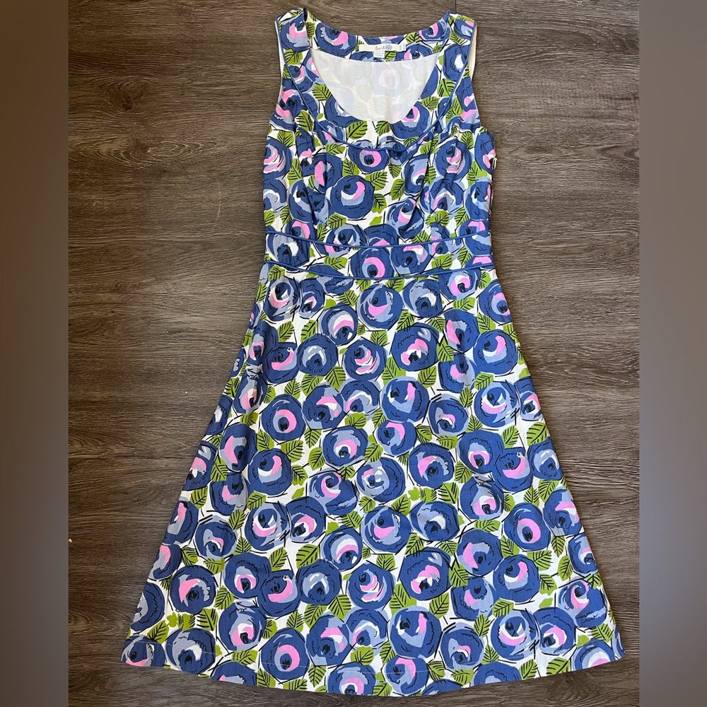 Boden Blueberry Print Sundress